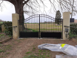 Photo de galerie - Pose de portail