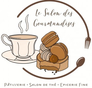 Photo de galerie - Illustration personnalisée pour un salon de thé-pâtisserie