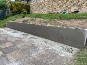 Photo de galerie - Murs de soubassement avec jardinière inclus 