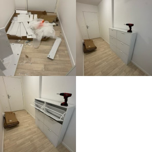 Photo de galerie - Montage meuble chaussure 