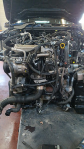 Photo de galerie - Dépose moteur pour changement volant moteur 