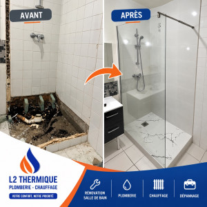 Photo de galerie - Remplacement salle de bain