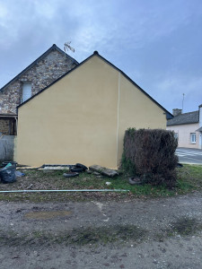 Photo de galerie - Enduit finition gratté