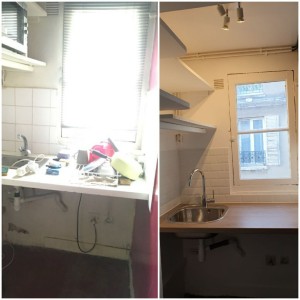 Photo de galerie - Rénovation d une kitchenette 