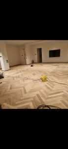 Photo de galerie - Rénovation  parquet  siège  sisco 