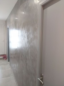 Photo de galerie - Application de tadelakt 