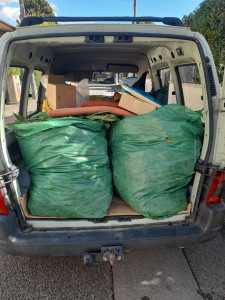 Photo de galerie - Grande contenance dans mon utilitaire pour pouvoir débarrasser grande quantité