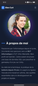 Photo de galerie - Portfolio personnel 