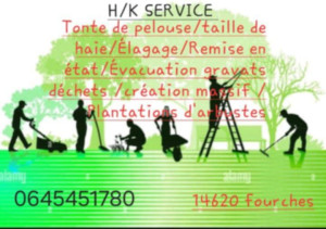 Photo de galerie - Tout service extérieur 
