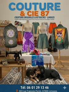 Photo de galerie - Retouches, créations, cours de couture et crochet