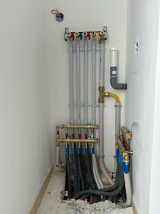 Photo de galerie - Distribution sanitaire plus chauffage 