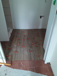 Photo de galerie - Pose de carrelage 