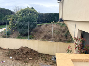 Photo de galerie - Pose de clôture 