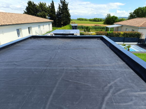 Photo de galerie - Epdm garage plat