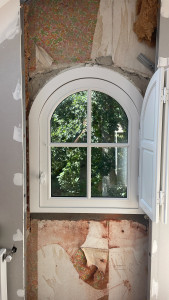 Photo de galerie - Pose de fenetre avec volet bateau