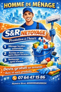 Photo de galerie - Bonjour nouvelle société de ménage et bonne qualité