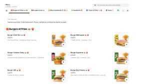 Photo de galerie - Création page Uber Eat entreprise et Graphisme 