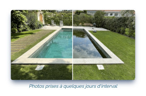 Photo de galerie - Rattrapage eau verte, entretien ponctuel ou annuel, mise en route et hivernage. 