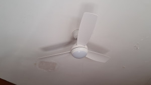 Photo de galerie - Pose d'une ventilateur de plafond