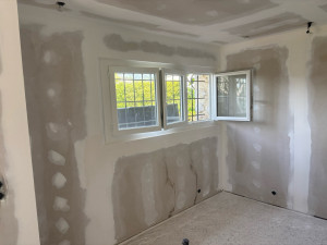 Photo de galerie - Réalisation d’un doublage avec bandes à joint 