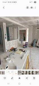 Photo de galerie - Plâtrerie - Murs - Plafonds