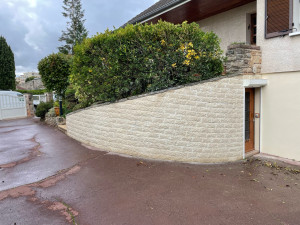 Photo de galerie - Mur après finition Parment