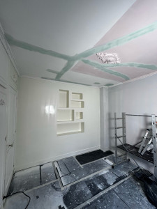 Photo de galerie - Rénovation et mise en peinture chambre avant 