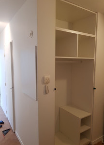 Photo de galerie - Création de Dressing sur mesure dans une 