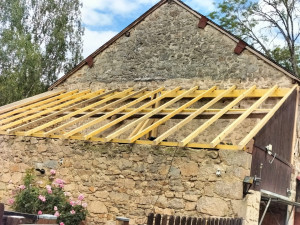 Photo de galerie - Couverture en bac acier