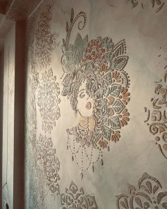 Photo de galerie - Peinture décorative 