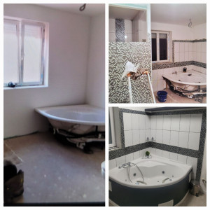 Photo de galerie - Amenagement salle de bain mur et faillance