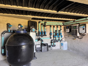 Photo de galerie - Réalisation d’un local technique avec traitement BioUV low Salt 