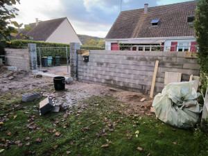 Photo de galerie - Réalisation de petite maçonnerie 
