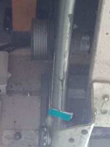 Photo de galerie - Changement de câble de porte de garage réalisé par mes soins 