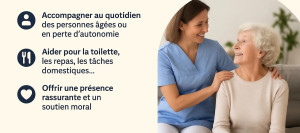 Photo de galerie - Auxiliaire de vie