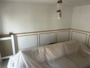 Photo de galerie - Pose moulures 