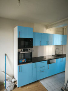 Photo de galerie - Mon travail montage de cuisine