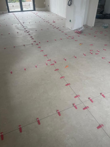 Photo de galerie - Pose de carrelage