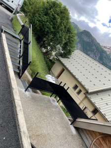 Photo de galerie - Réalisation d’une garde corps 