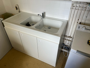 Photo de galerie - Changement d’un évier de cuisine 