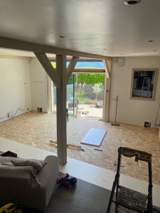 Photo de galerie - Nivelage de sol et revêtement sol 