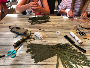 Photo de galerie - Atelier macramé 
