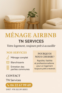 Photo de galerie - Nettoyage Airbnb