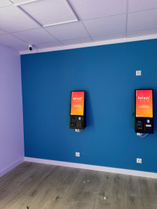 Photo de galerie - Installation électrique et pose de borne de commande (restaurant )avec des  caméra de surveillance 