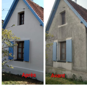 Photo de galerie - Rénovation façade 