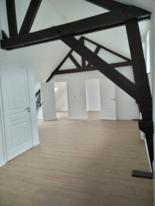Photo de galerie - Parquet complet sans seuil de porte 