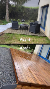 Photo de galerie - Résultats avant après client, satisfait, réalisé par HAE-multi-services