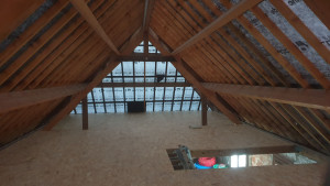 Photo de galerie - Deuxième partie du plancher.