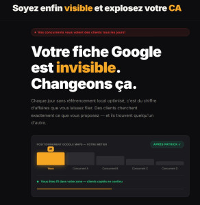 Photo de galerie - Création site internet