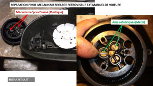 Photo de galerie - Réparation Rétroviseur Voiture